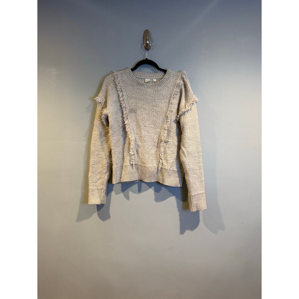 GAP Textured Fringe Detail Sweater